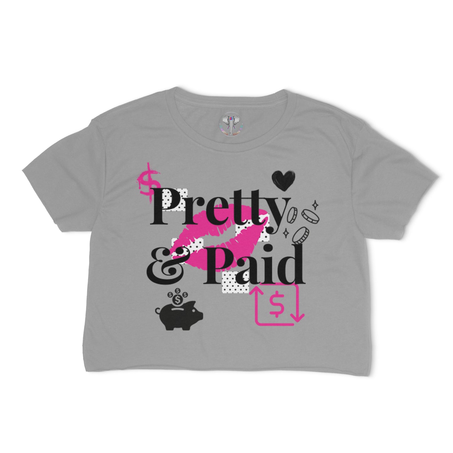 Pretty & Paid Graphic Crop Top