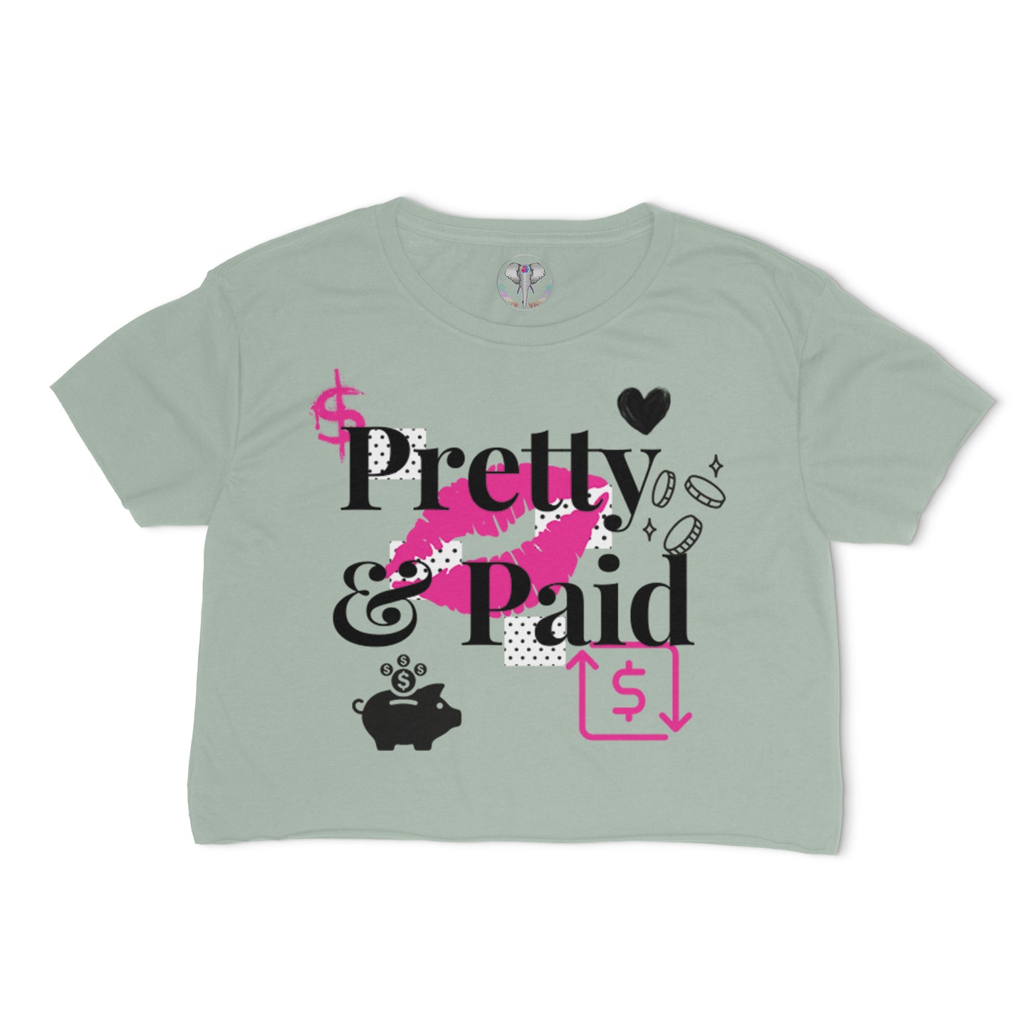 Pretty & Paid Graphic Crop Top
